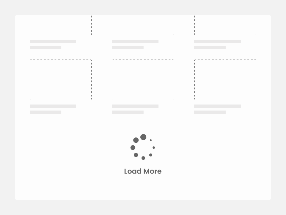 Load more articles button